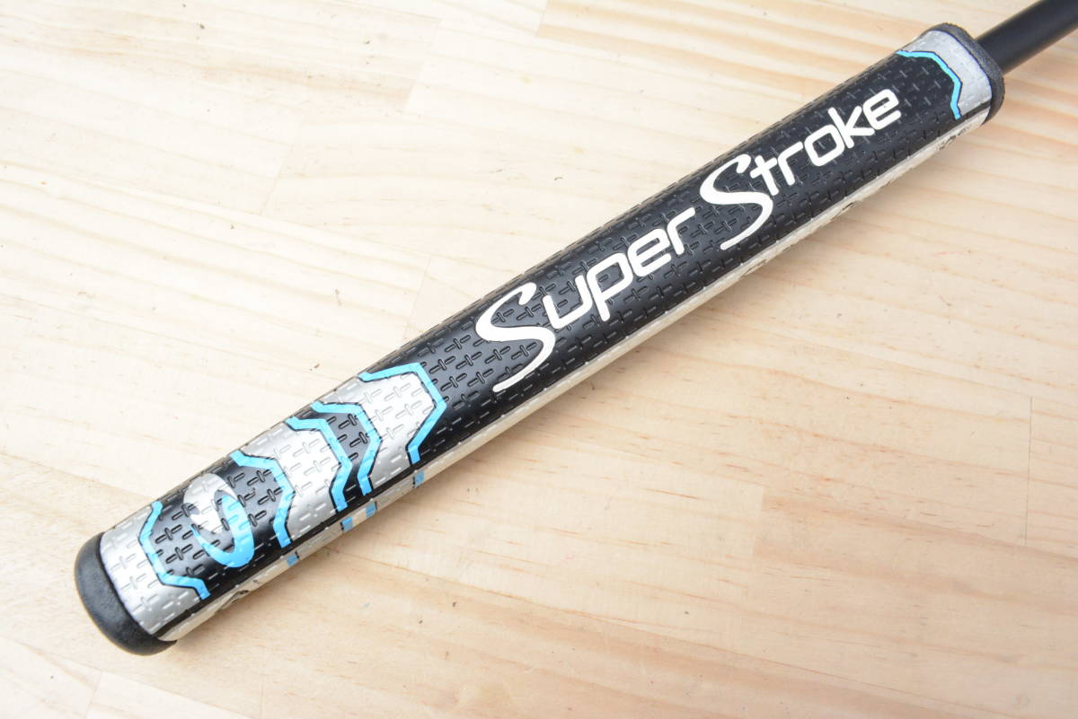 【程度良好 センターシャフト】テーラーメイド Spider X パター 33.5インチ STABILITY TOUR BLACK スパイダーX スタビリティ マレット型_画像8