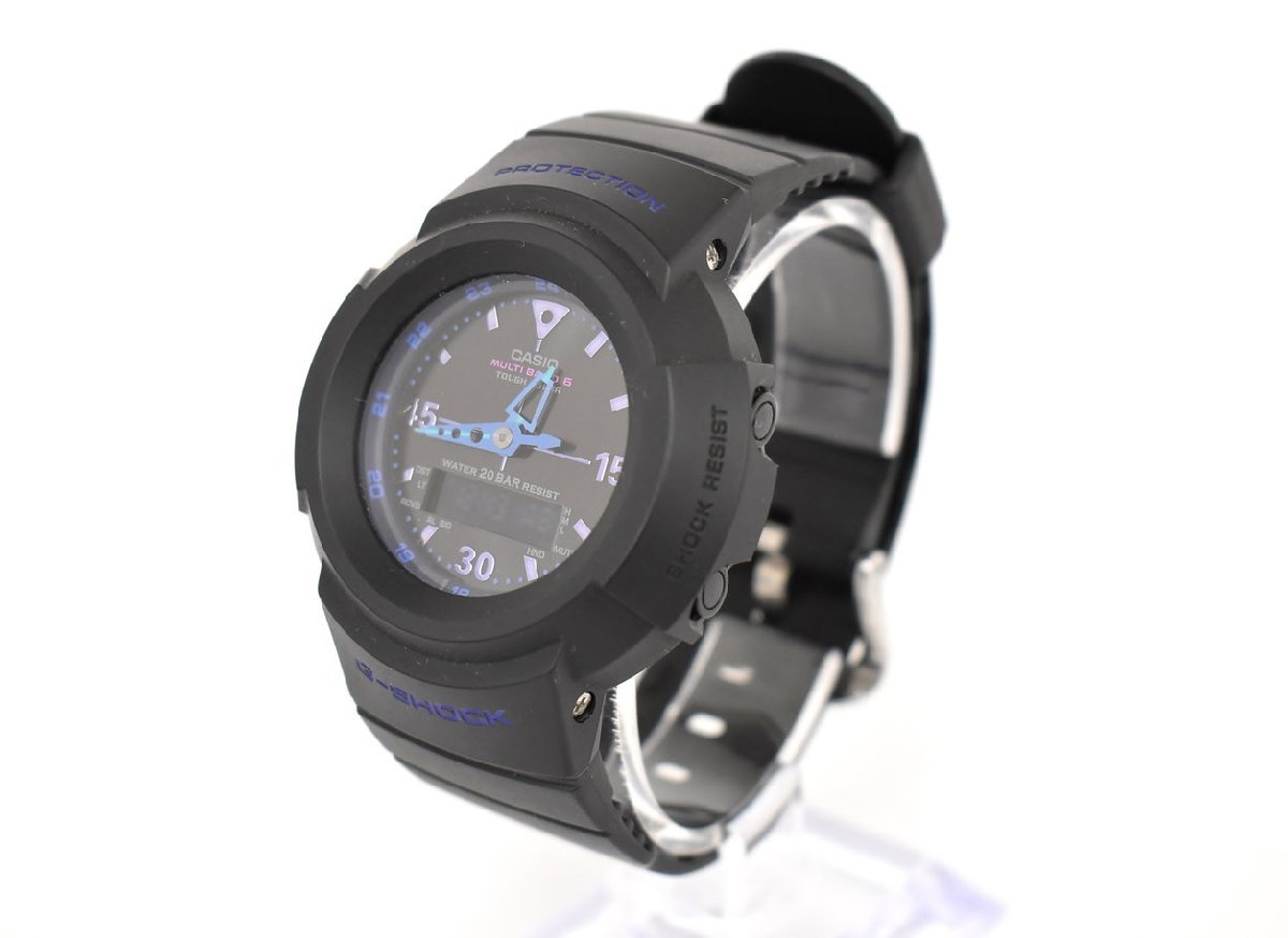 完成品 カシオ CASIO 腕時計 G-SHOCK AWG-M520VB 5640 メンズ タフソーラー電波 ステンレススチール 20BAR 箱付き 美品 2311LS092 TOUGH SOLAR