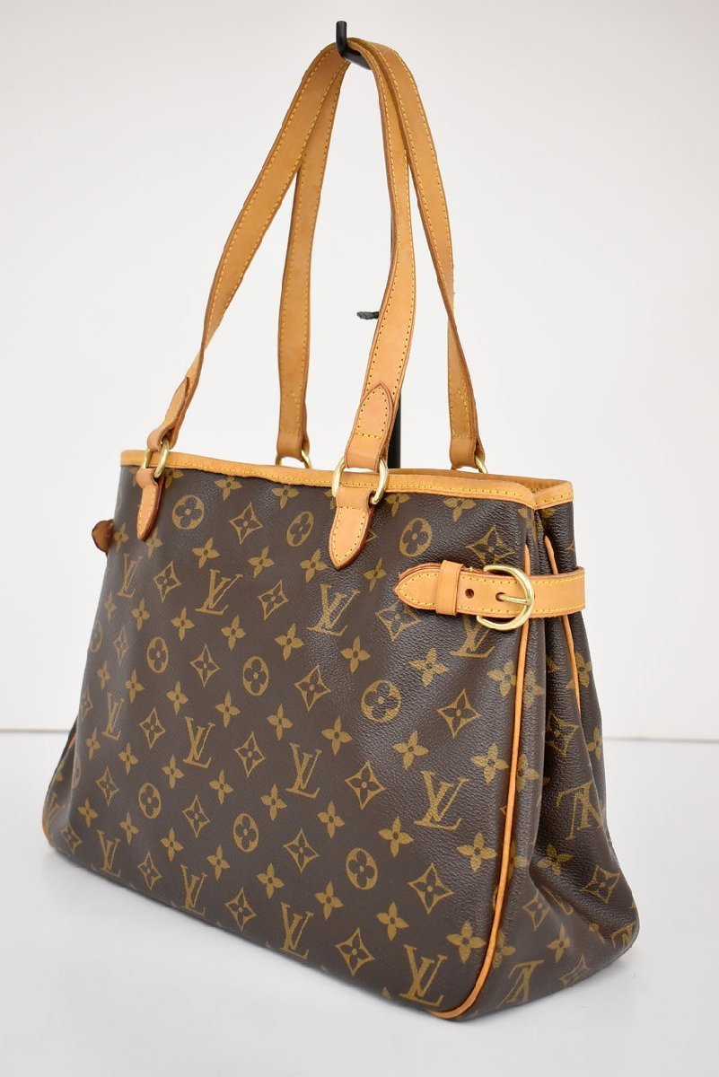 ルイヴィトン LOUIS VUITTON トートバッグ モノグラム バティニョール・オリゾンタル M51154 CA0096 保存袋付き → 2311LA013_画像3