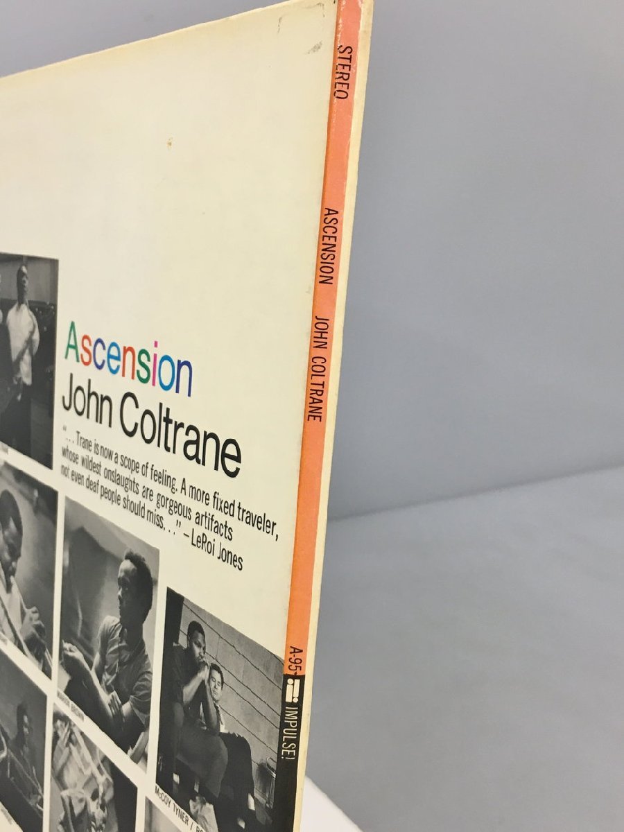 LPレコード John Coltrane Ascension impulse! A-95 2310LBR119_画像3