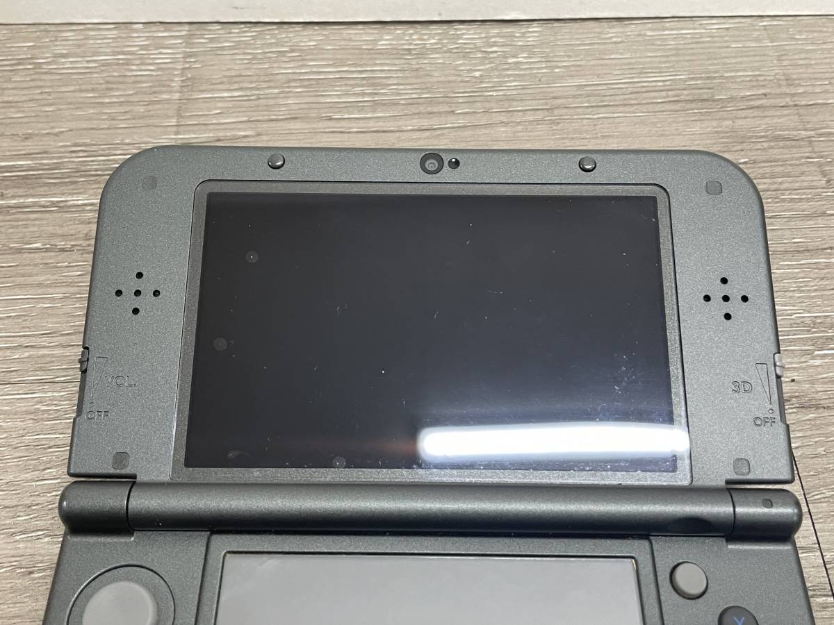 ☆ New3DSLL☆ Newニンテンドー3DS LL メタリックブラック 動作品 状態良好 本体のみ Nintendo 3DS LL DS ニンテンドー 任天堂 6448_画像7