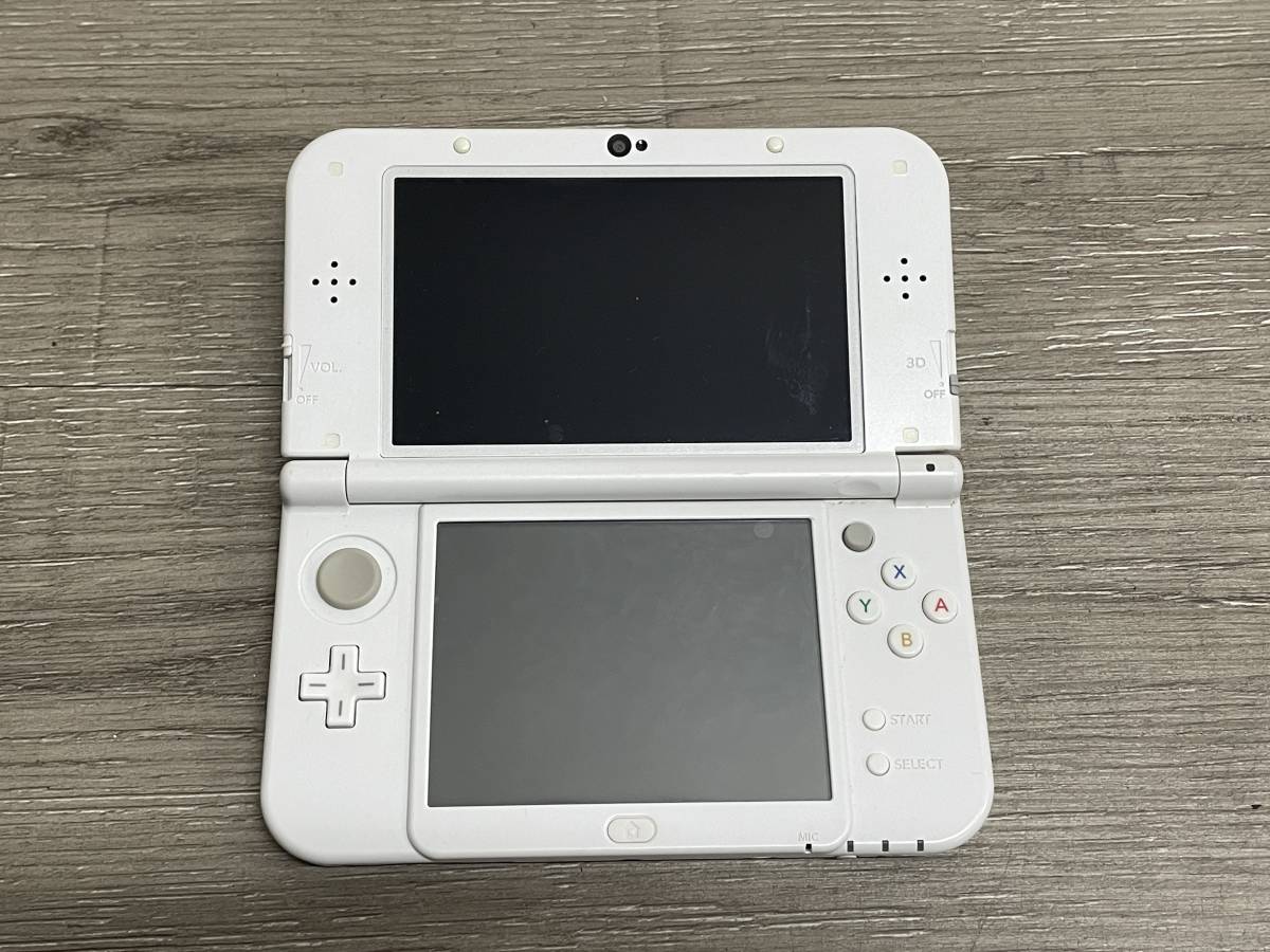 ☆ New3DSLL ☆ New ニンテンドー3DS LL パールホワイト 動作品 状態良好 本体　タッチペン Nintendo 3DS DS LL 任天堂 ニンテンドー 0049_画像5