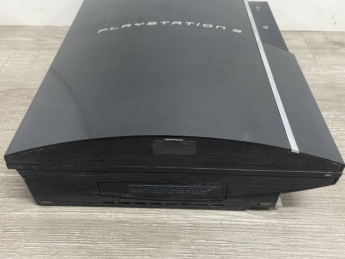 ☆ PS3 ☆ プレイステーション3 CECHA00 60GB 動作品 本体 コントローラー ケーブル 付属 Playstation3 初期型 PS2 動作OK 7070_画像3