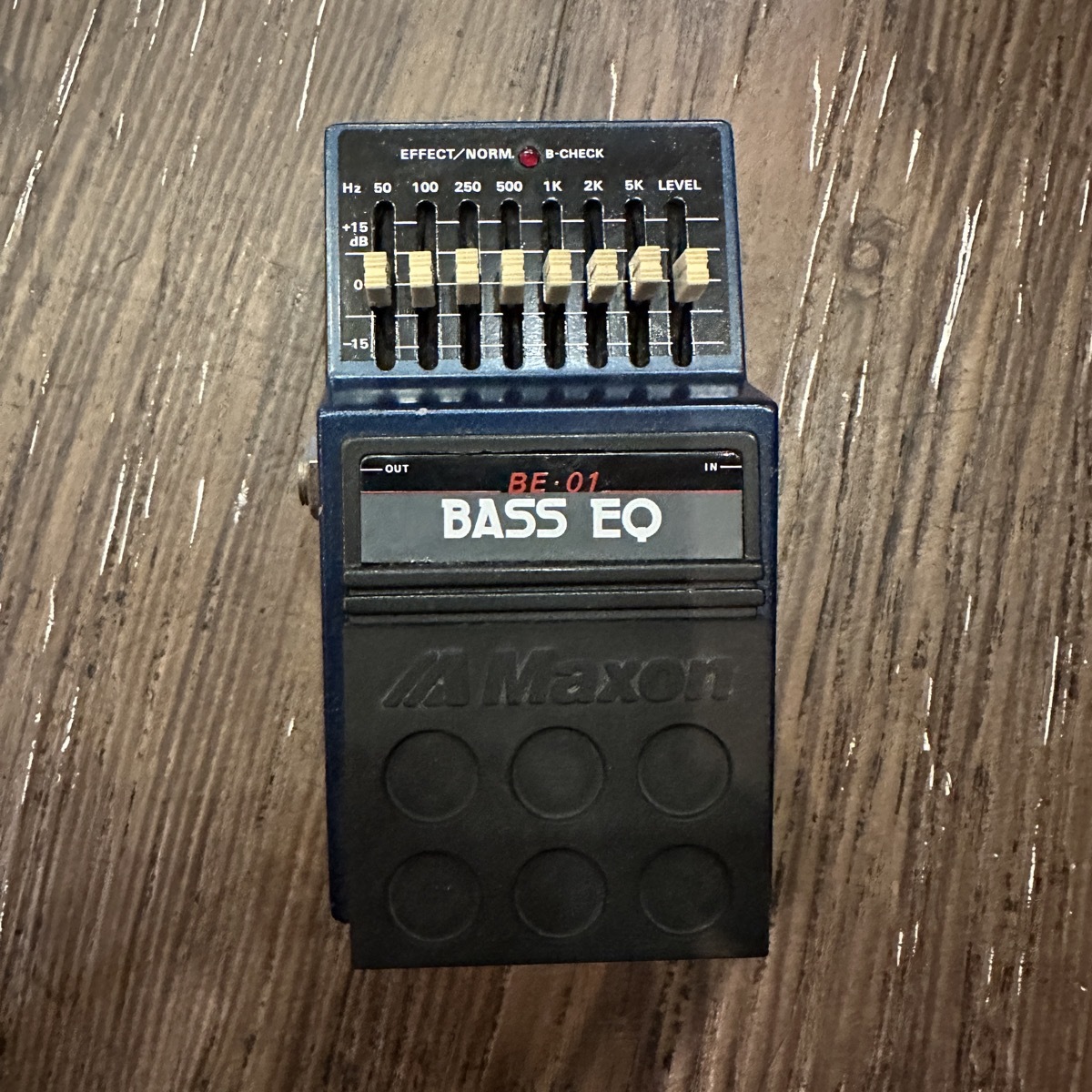 Maxon BE-01 Bass EQ マクソン エフェクター -z671_画像2