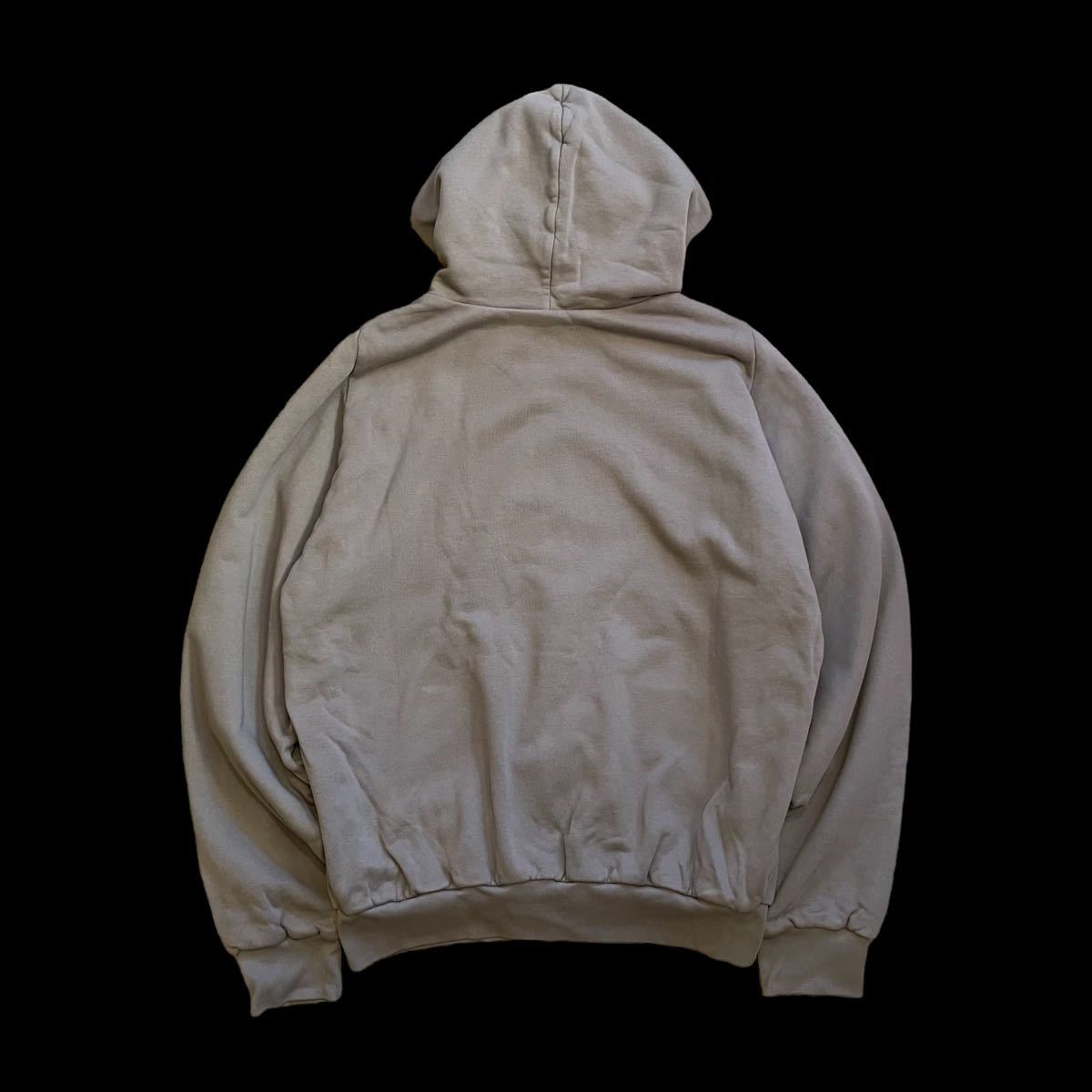 新品正規品！XL Yeezy X Gap コラボ パーカー グレー イージー ギャップ Hoodie 彼氏 プレゼント ギフト クリスマス メンズ GRAY ZIP UP_画像3