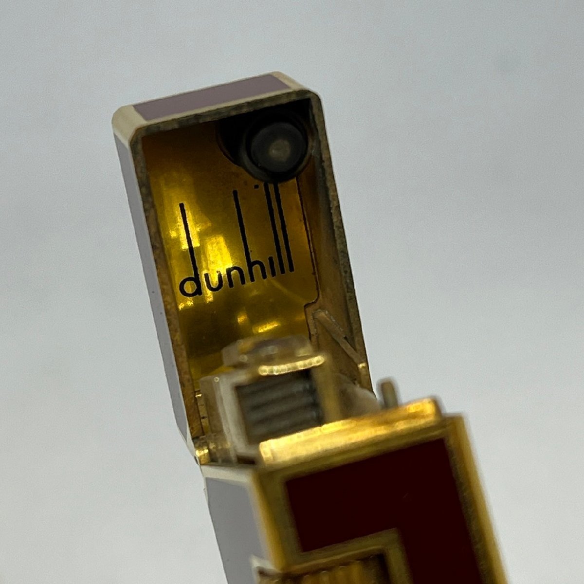▽▼【火花/着火未確認】ダンヒル dunhill ガスライター ゴールド系カラー 総重量 約 69.37g 喫煙 喫煙グッズ メンズ▼▽_画像7