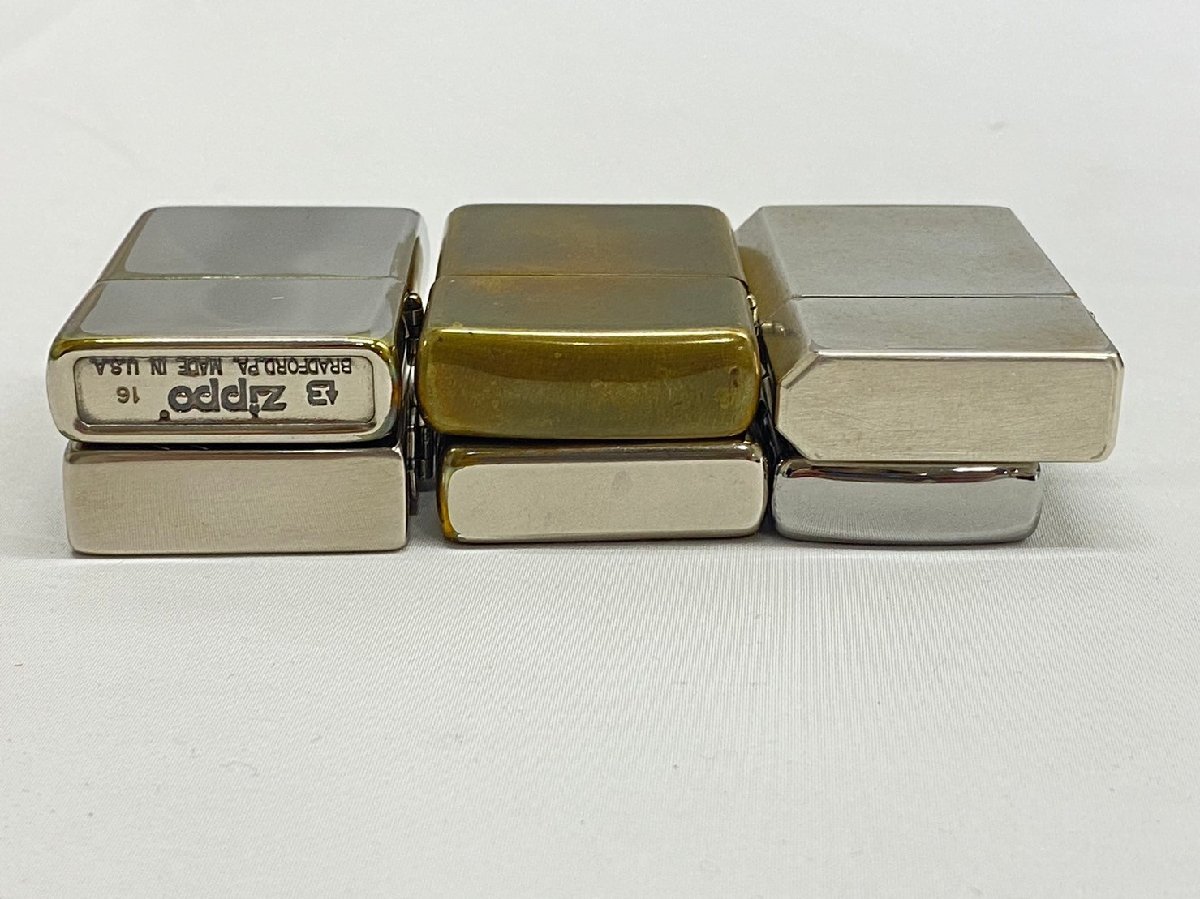 ◇◇ZIPPO ジッポー GEAR TOP ギアトップ オイルライター ６点おまとめ 喫煙具 煙草グッズ 着火未確認◇◇S5359_画像5