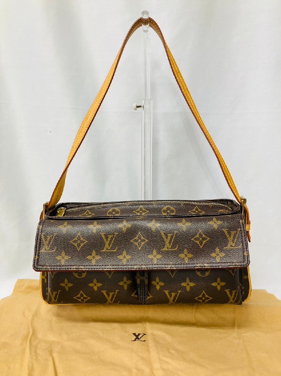 美品☆Louis Vuittonルイヴィトン モノグラム ヴィバ シテMM