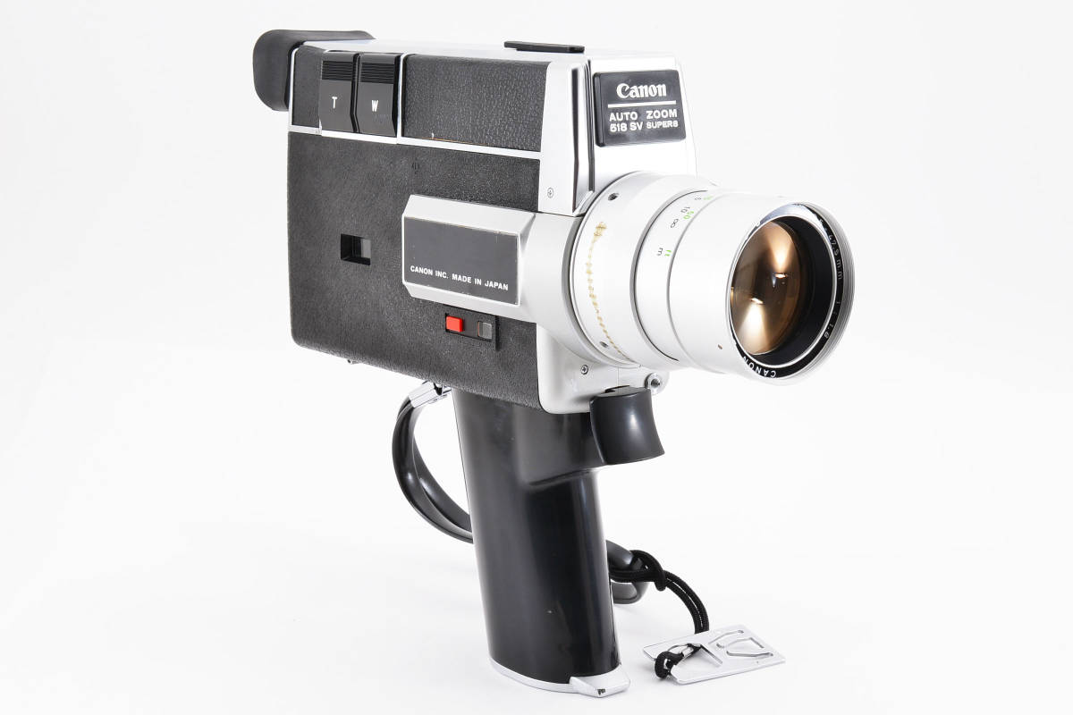 【完動品】 Canon キャノン AUTO ZOOM 518 SV Super 8 8mm フィルムカメラ N247786 #2023746_画像3