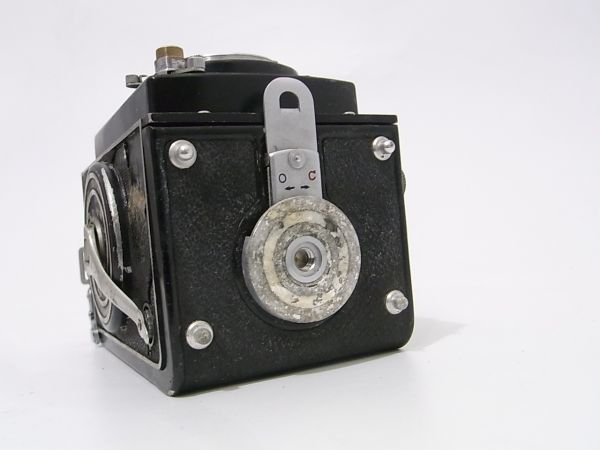 1円 AIRES Automat NIKKOR-C 7.5cm F3.2 /NIKKOR-Q・C 7.5cm F3.5 二眼レフ フィルムカメラ レトロ アンティーク_画像10