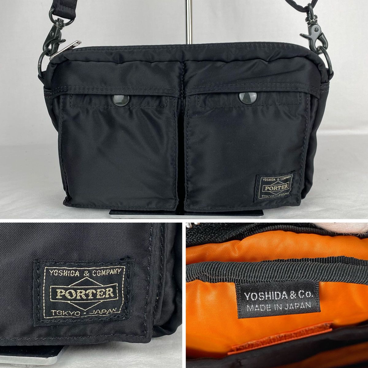 最新型】PORTER /TANKER SHOULDER BAG / ブラック ポーター 最新型】PORTER /TANKER SHOULDER BAG / ブラック ポーター