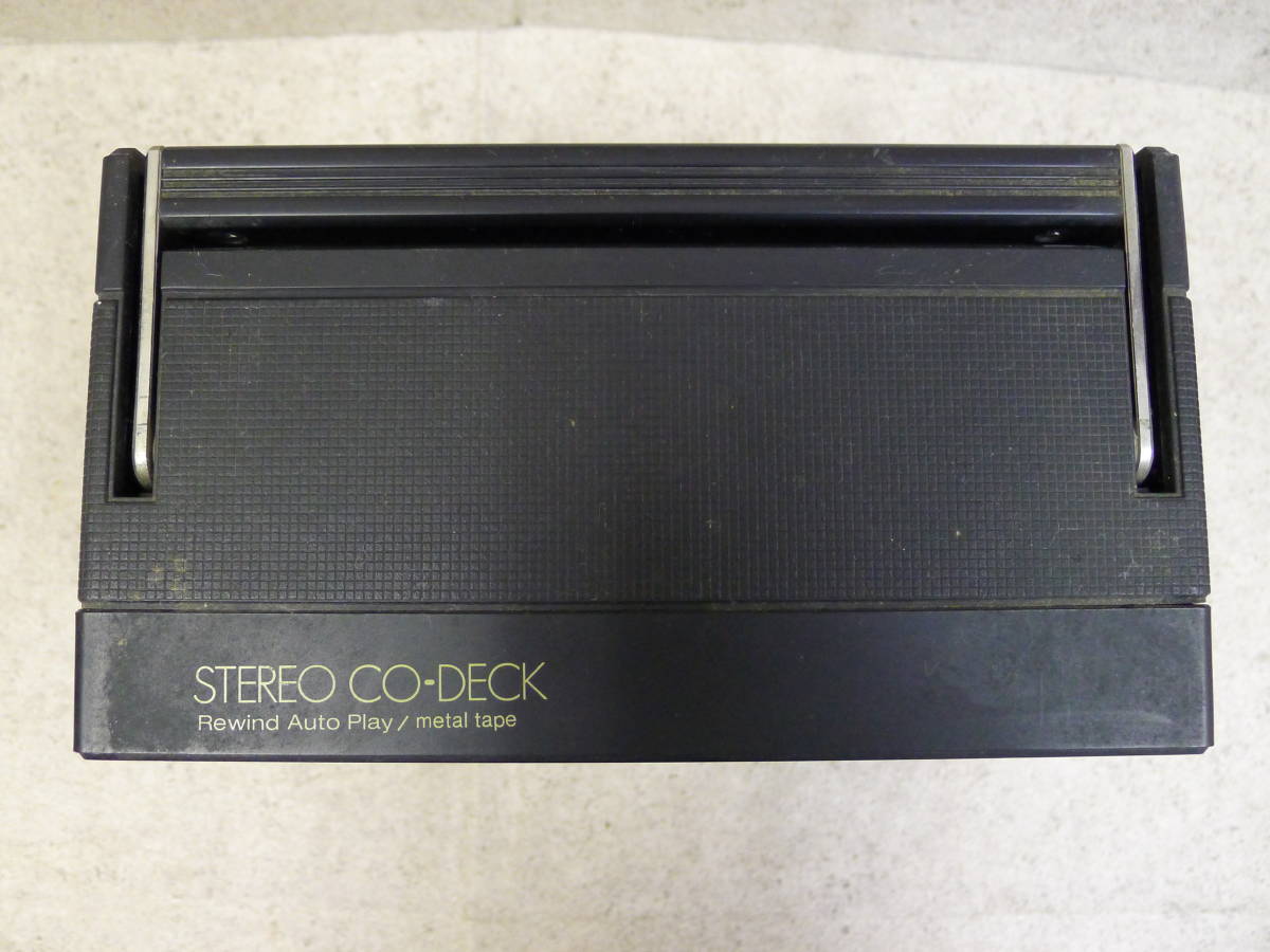 kk236●現状品 レア 希少 Technics/テクニクス RS-M1 STEREO CO-DECK ステレオカセットデッキ/60_画像2