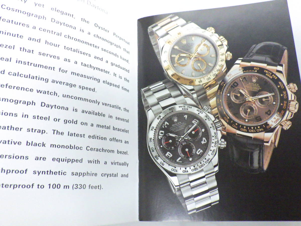 ROLEX ロレックス デイトナ冊子 2012年 英語表記 4点　№1847_画像6