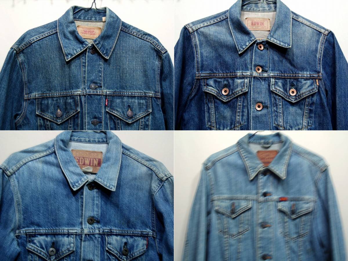 M44036【Levis/Levis 70505】 他 USED Gジャン 5枚セット_画像3