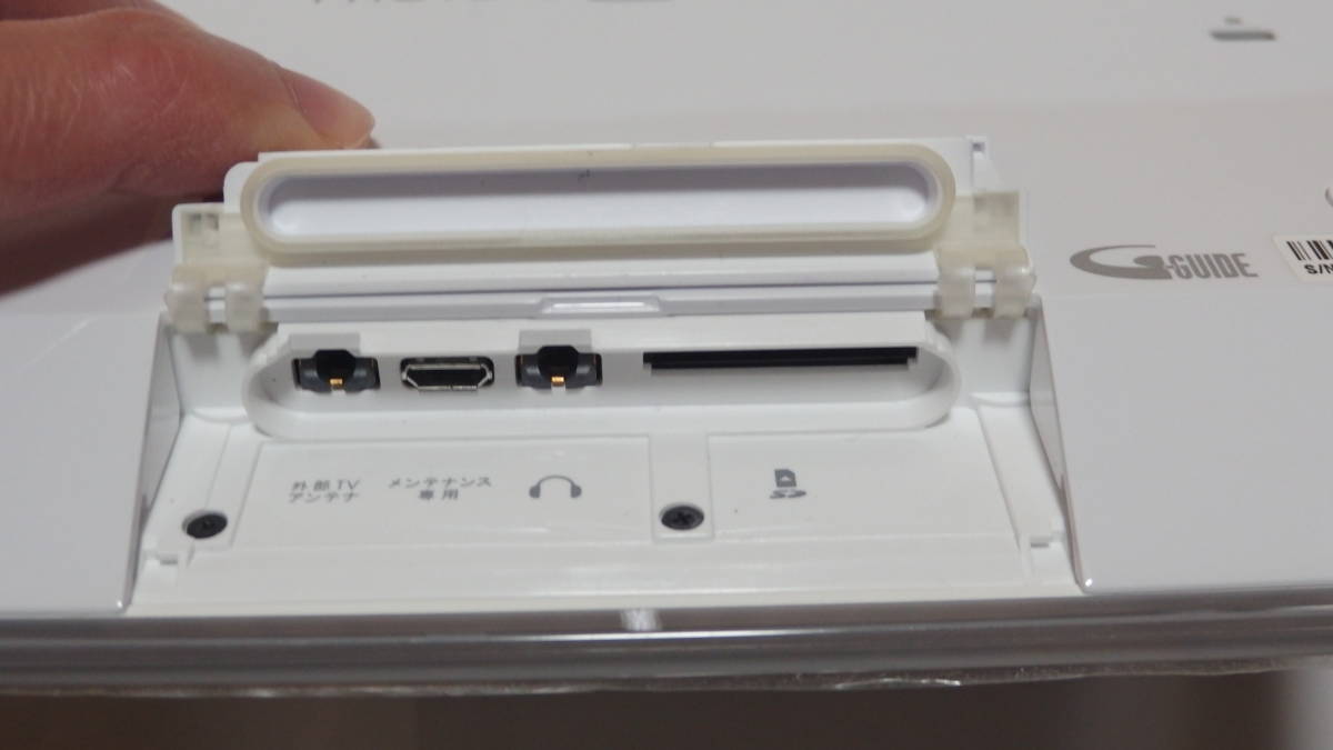 au PHOTO-U TV 10.1インチテレビ内蔵デジタルフォトフレーム ZTS11SWA ジャンク品_画像5