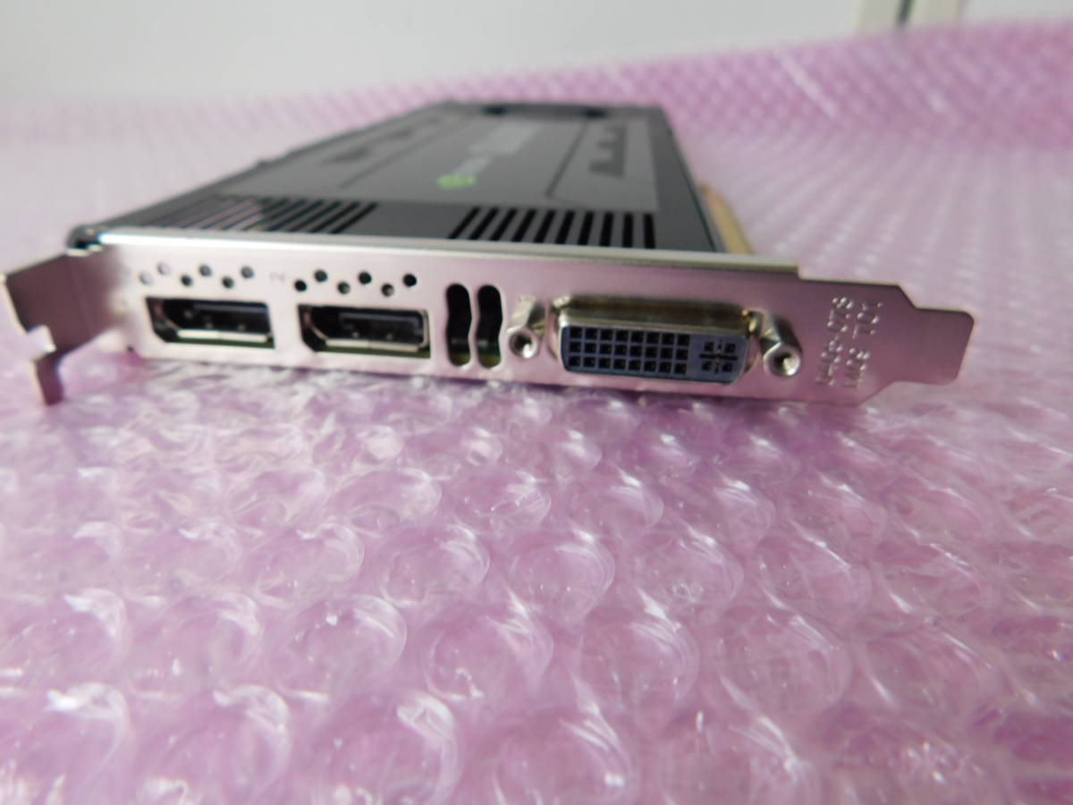 即決即納★ nVIDIA Quadro K4200 4GB PCI Express PCIE 動作確認済 現物ベンチ写真有 K5000 よりも高性能 インボイス可_画像5