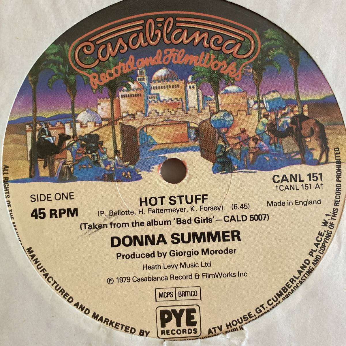Donna Summer - Hot Stuff 12 INCHの画像4
