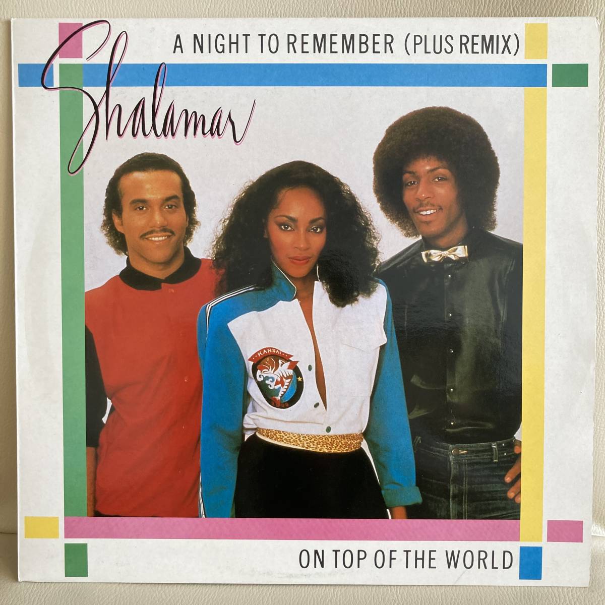 Shalamar - A Night To Remember (Plus Remix) / On Top Of The World 12 INCH_画像1