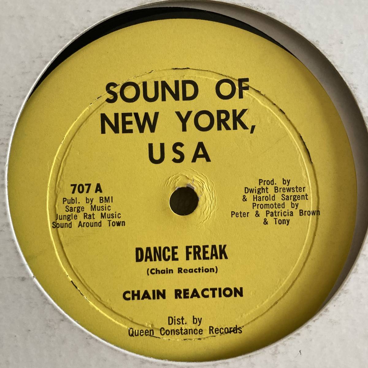 R&B、ソウル Chain Reaction - Dance Freak 12 INCH