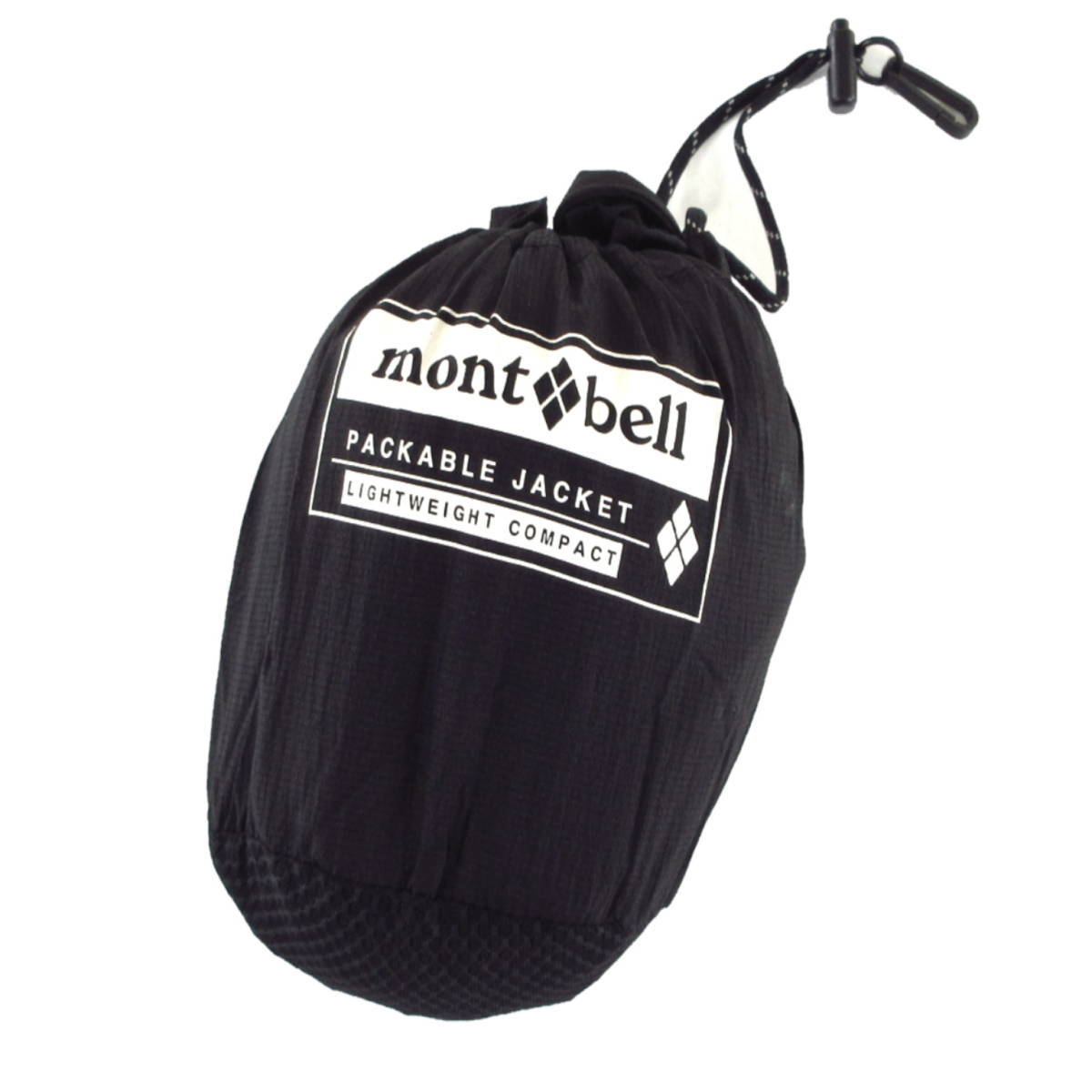 新品◆mont-bell モンベル◆撥水 防風 防汚 超軽量 ピーク トレッキング アウトドア ジャケット US M JPN L 黒◆SUPER LIGHT◆_画像7