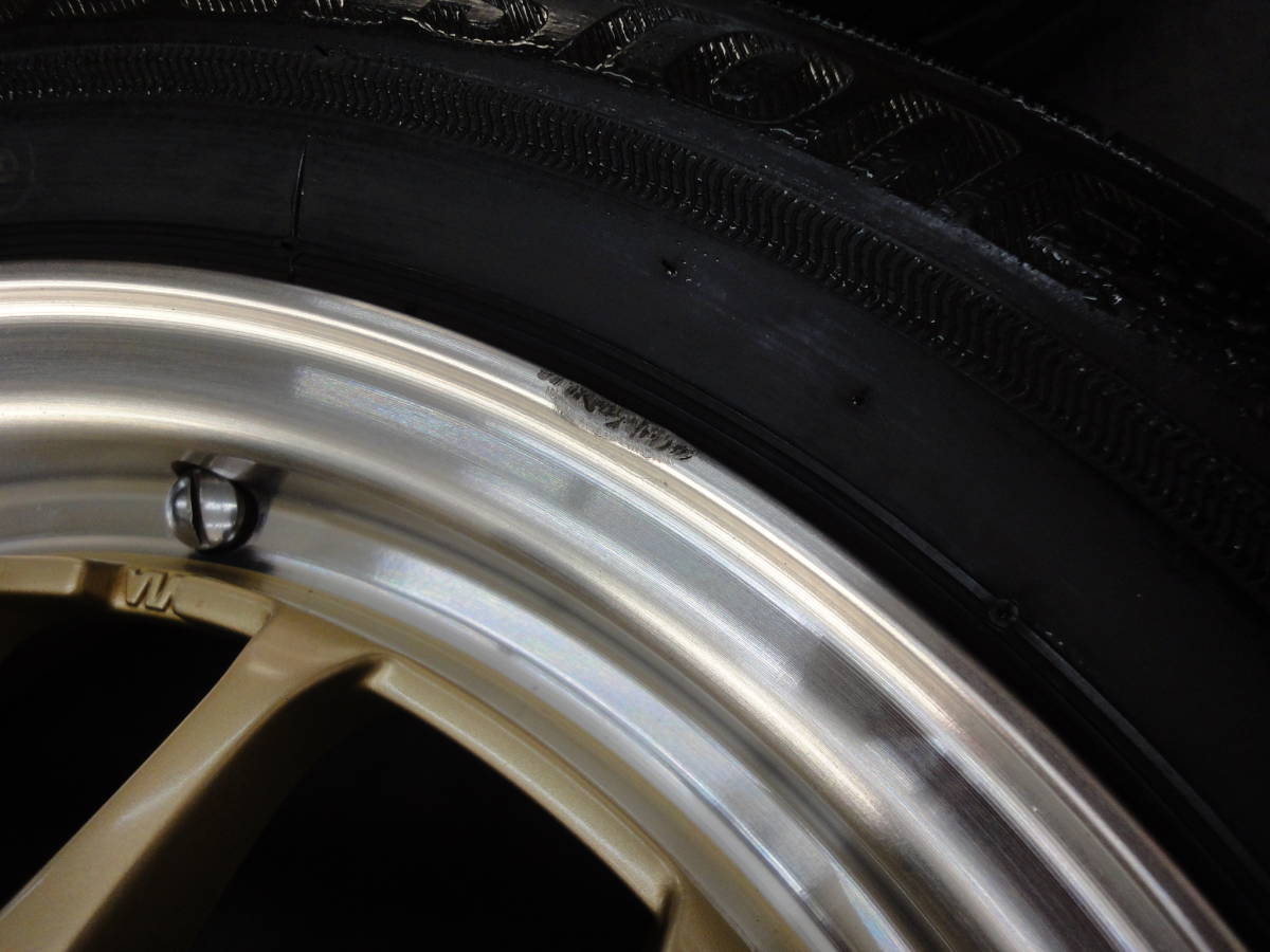 ツインバルブ★レーシングスパルコ　NS-03　14インチ　5J　IS45　PCD100-4H★BS　PX-C　165/60R14付き★エヴリー　バモス　アトレー等_画像4