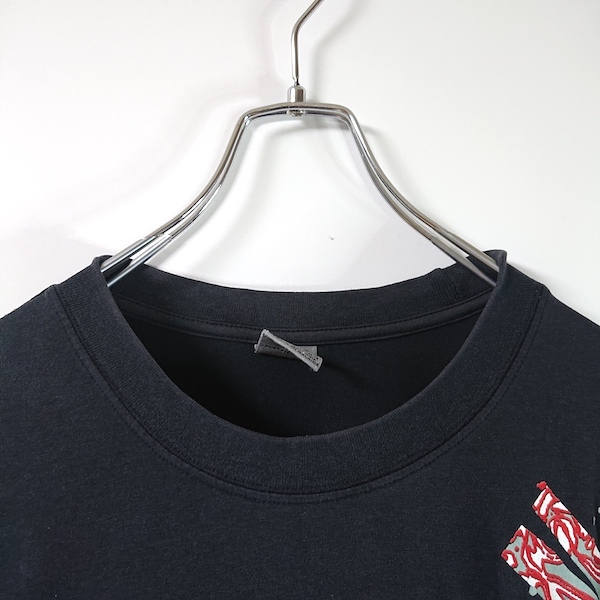 JORDAN BRAND ジョーダンブランド ビッグプリントロゴ 半袖 Tシャツ XL 相当 プリントT シャツ 半袖 カットソー 黒 ブラック_画像4