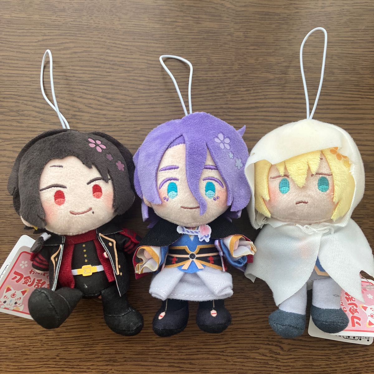 わんぱく 刀剣乱舞 ぬいぐるみ マスコット Vol 2 プライズ品 3点 わんぱく 刀剣乱舞 ぬいぐるみ マスコット Vol 2 プライズ品 3点