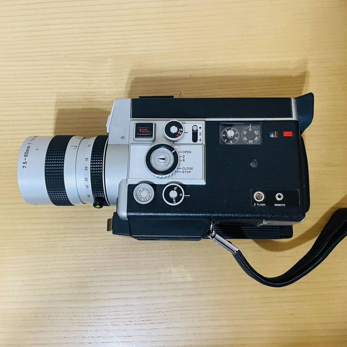 Canon AUTO ZOOM 814 ELECTRONIC ZOOM LENS C-8 7.5-60mm MACRO 8mm フィルムカメラ_画像4