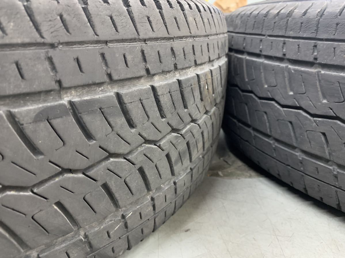 【良品】トヨタ 200系 ハイエース 17インチ WALD RENOVATIO 6.5J +38 6H 139 ナスカータイヤ215/60R17 109/107L_画像6