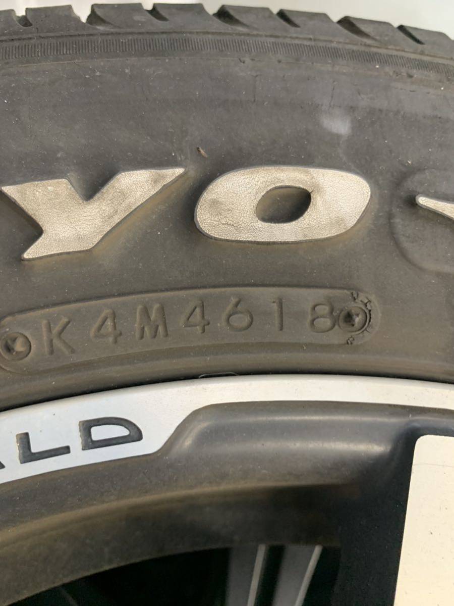 【良品】トヨタ 200系 ハイエース 17インチ WALD RENOVATIO 6.5J +38 6H 139 ナスカータイヤ215/60R17 109/107L_画像8