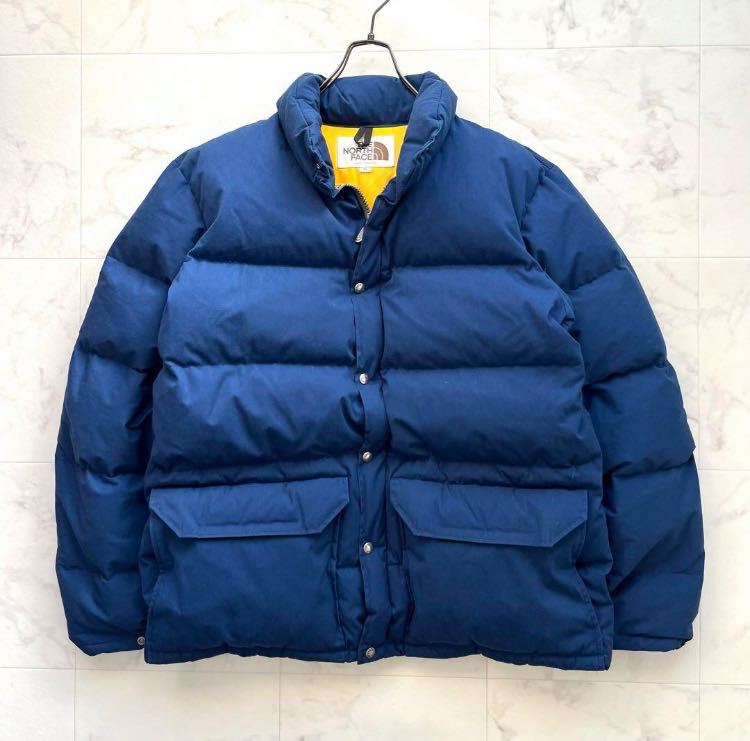 XL 80s THE NORTH FACE 茶タグ アメリカ製CAMP Sierra Down Jacket キャンプシエラ シエラパーカー ダウンジャケット ノースフェイス_画像1