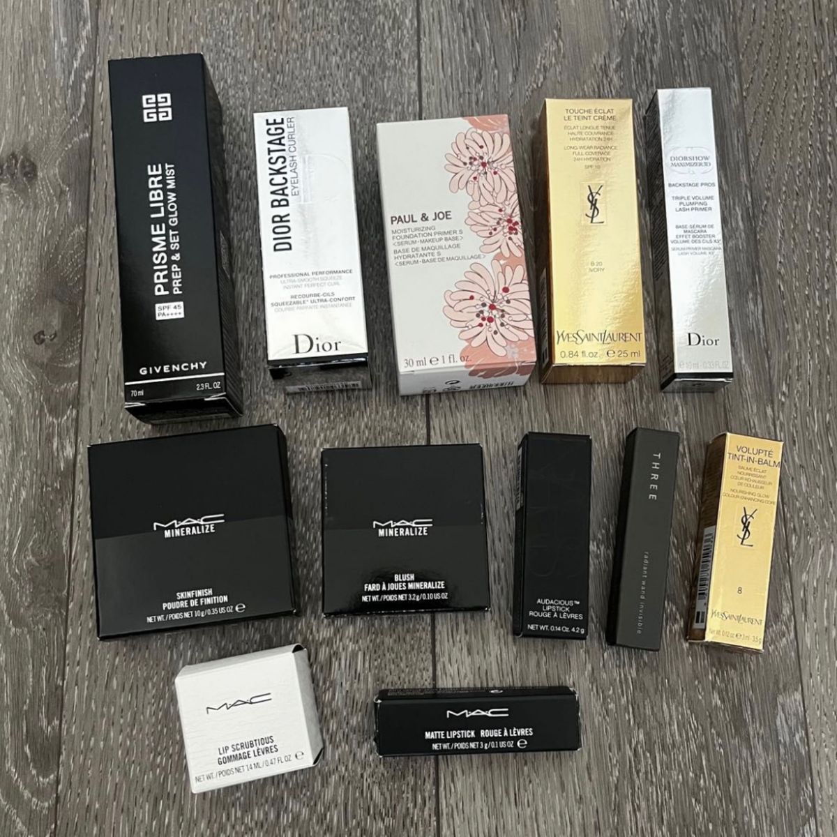 デパコス コスメ 空箱 Dicon MAC NARS YSL THREE ファンデーション リップ