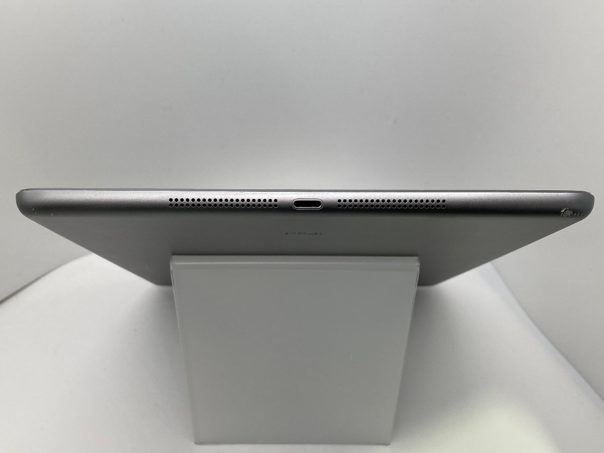 【中古・ジャンク】液晶画面割れ インカメラ不良 打痕 Apple iPad Air Wi-Fi+C 16GB SoftBank スペースグレイ NW〇 本体 A-65941_画像7