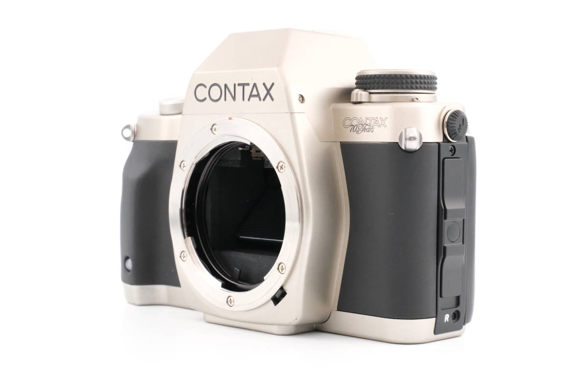 CONTAX コンタックス Aria 70years ボディ MF一眼レフ フィルムカメラ ジャンク品_画像4