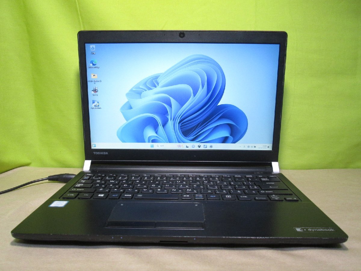 東芝 dynabook RX73/TRE【SSD搭載】　Core i5 6200U　【Win11 Home】 Libre Office 充電可 長期保証 [87182]