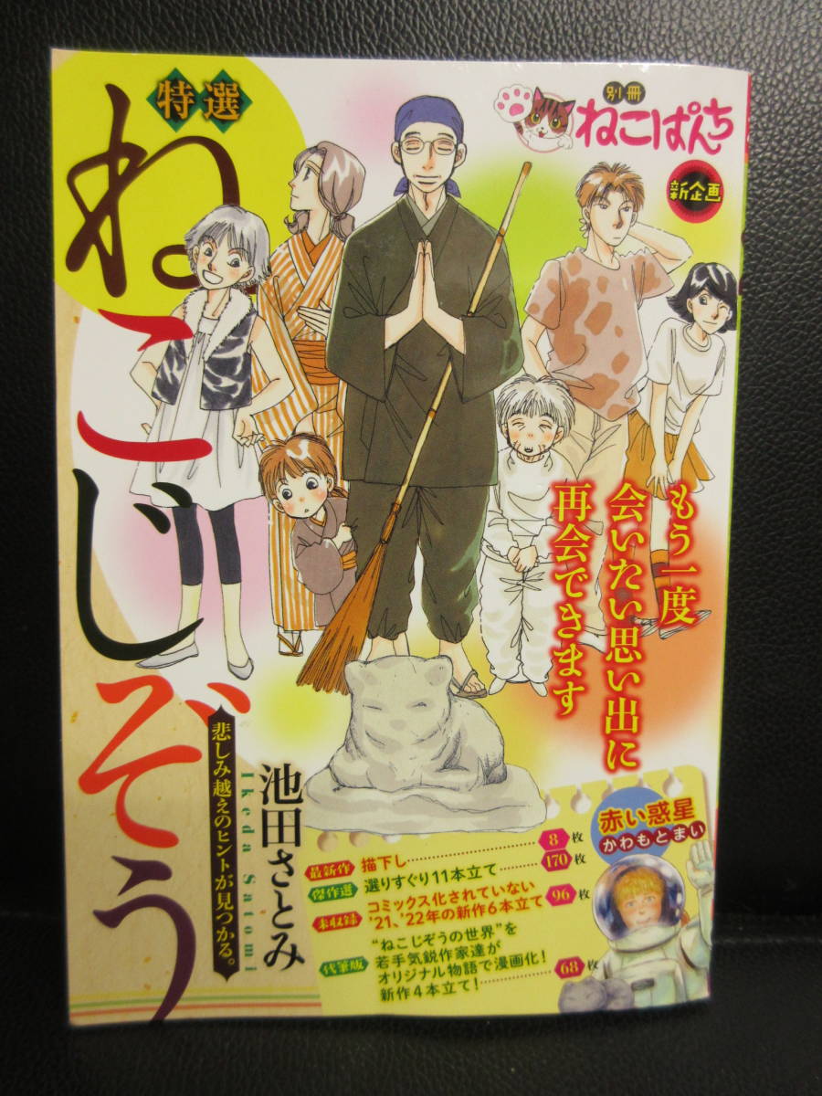 【中古】漫画 「特選 ねこじぞう：別冊 ねこぱんち」 2023年4月発行 池田さとみ他 複数著者 コンビニコミックス本 書籍_画像1