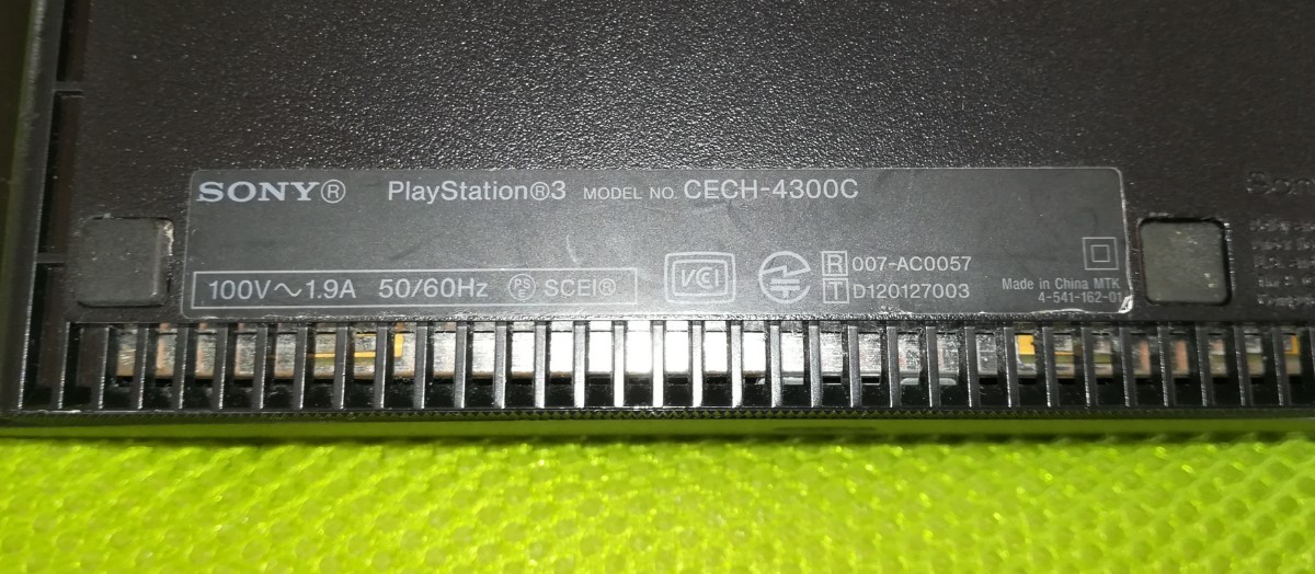 SONY PlayStation3 CECH-4300C HDD500GB 起動可 読み取り不良のため要レンズ交換 ジャンク ソニー プレイステーション プレステ_画像2