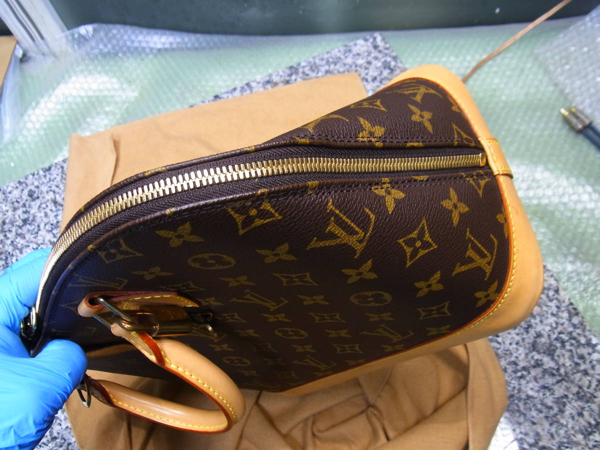 LOUIS VUITTON ルイヴィトン モノグラム アルマ M51130 ハンドバッグ カデナ・保存袋・ 美品_画像3