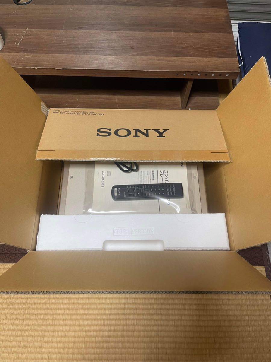 ☆ SONY ソニー CDP-XA55ES CDプレーヤー ☆中古☆ジャンク_画像2