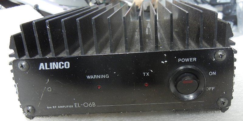 現品限り一斉値下げ! アルインコ 50MHz POWER、AMPLIFIER EL-06B