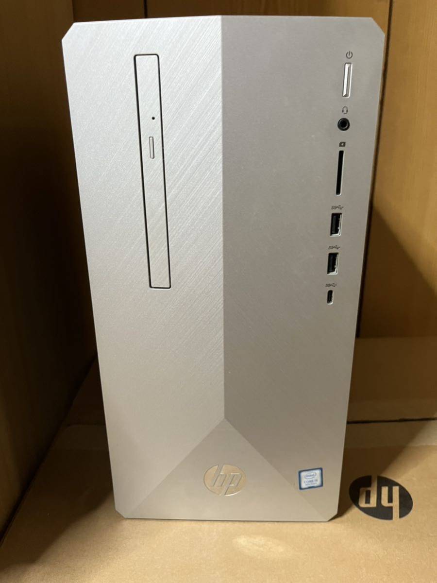 HP Pavilion Corei5 9400F メモリ8G SSD 256GB HDD 2TB RadeonRX550 中古　訳あり_画像1