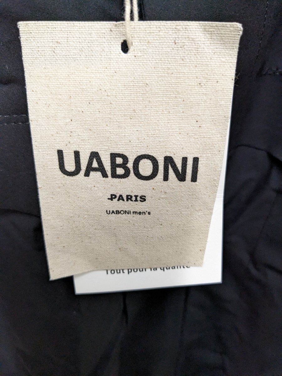 新品　未使用　パリ発　ユアボニ　UABON　Paris グースダウン90％脱着支給フォックスファー　極地防寒 ジャケット　　定価　80.000円_画像3