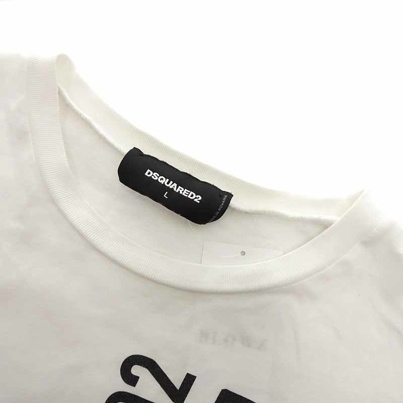 DSQUARED2 Icon Cool T-Shirt プリント 半袖 クルーネック Tシャツ_画像7
