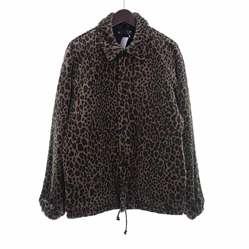 【PRICE DOWN】MINEDENIM Leopard Fur Coach JKT レオパード コーチ ジャケット