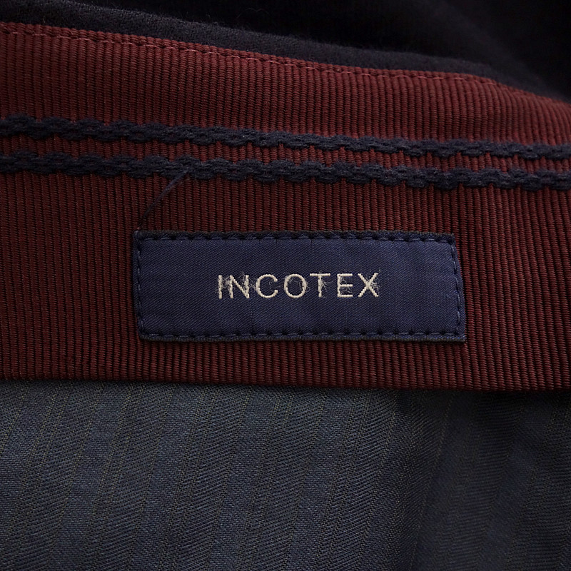 【特別価格】INCOTEX 24型 SLIM FIT SUPER 100S ウール スラックス パンツ_画像3