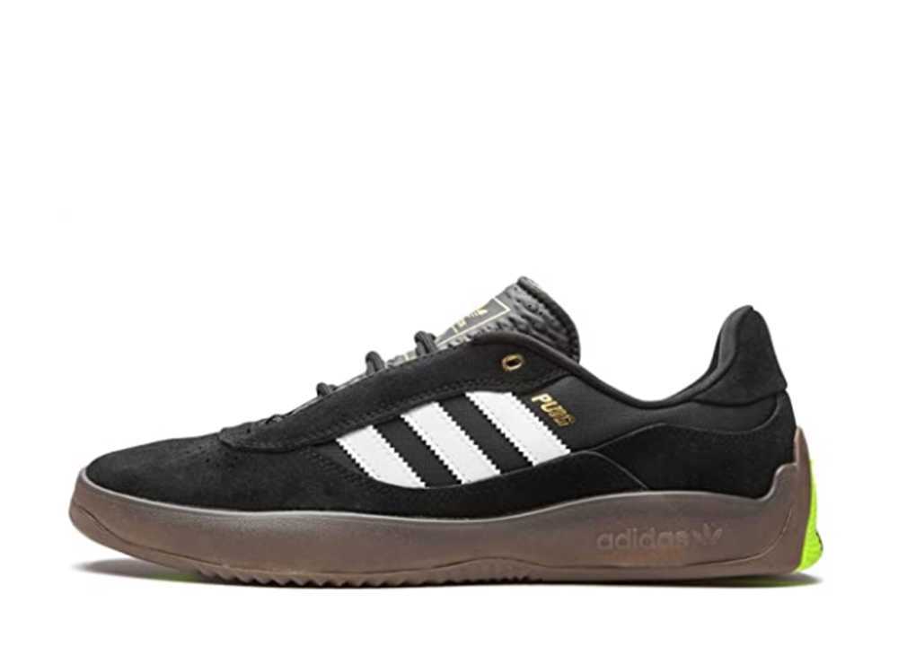 26.0cm Adidas Skatebording Puig Core "Black/Footwear White/Gum" 26cm FV5932