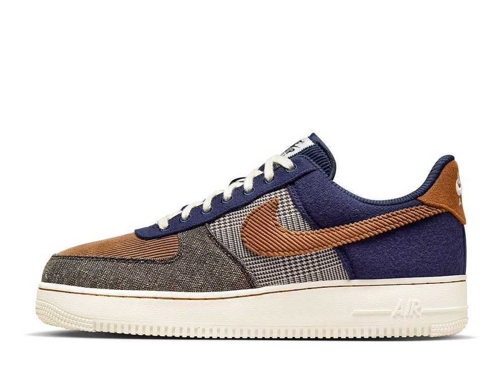 Nike Air Force 1 Low ‘07 PRM Winter "Ale Brown and Midnight Navy" 24.5cm FQ8744-410