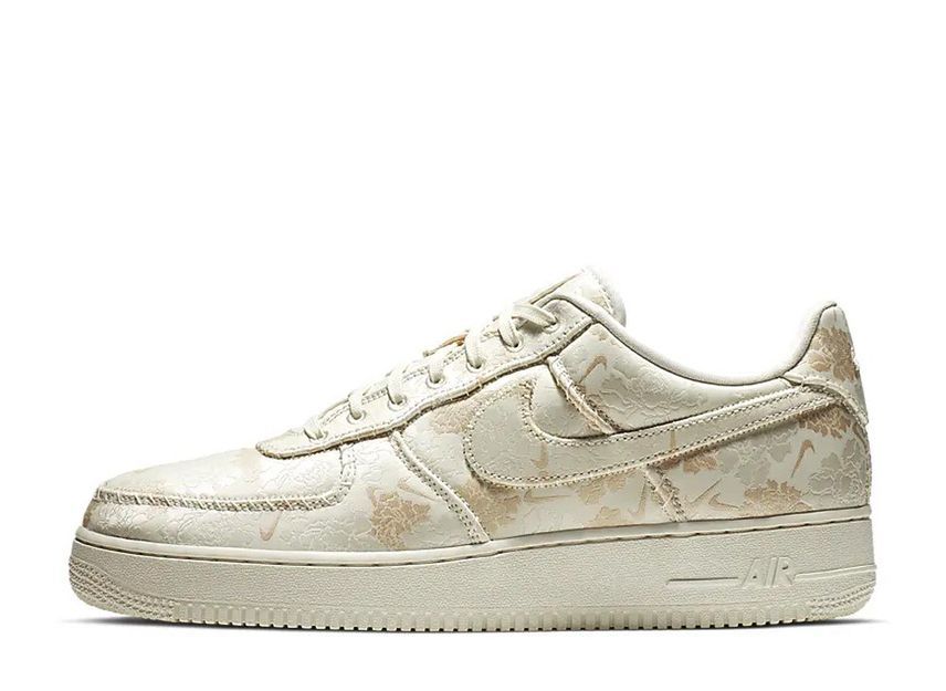 27.5cm NIKE AIR FORCE 1 LOW SATIN FLORAL PALE IVORY 27.5cm AT4144-100