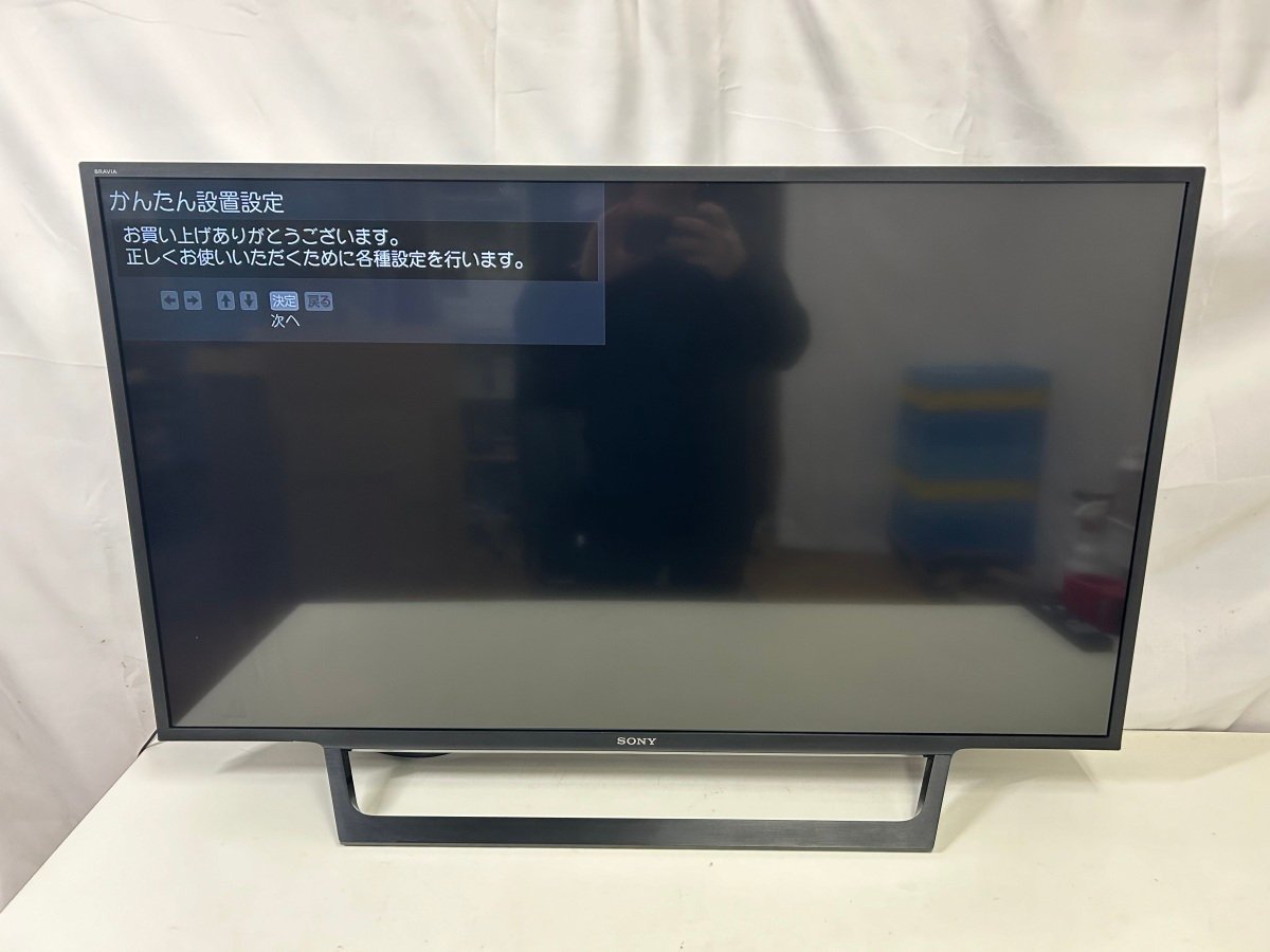 SONY BRAVIA ソニー ブラビア 液晶テレビ KJ-43W730E 43V型 リモコン付き 2020年製 大阪市内 引取歓迎☆【35012】_画像1