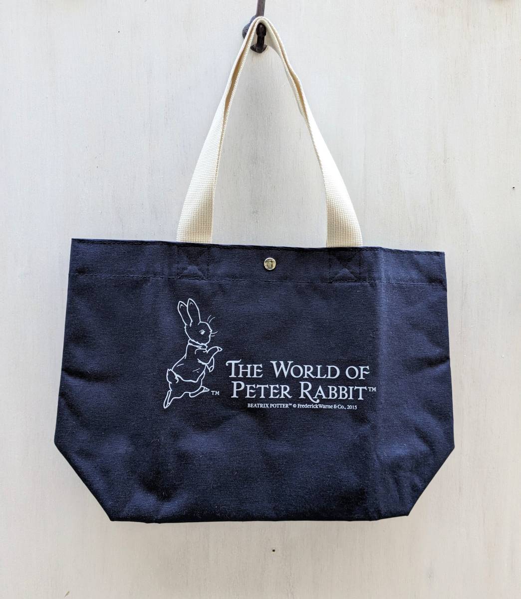  Peter Rabbit tote bag boat shape tote bag Peter Rabbit Mitsubishi UFJ confidence . Bank Novelty home storage unused goods 